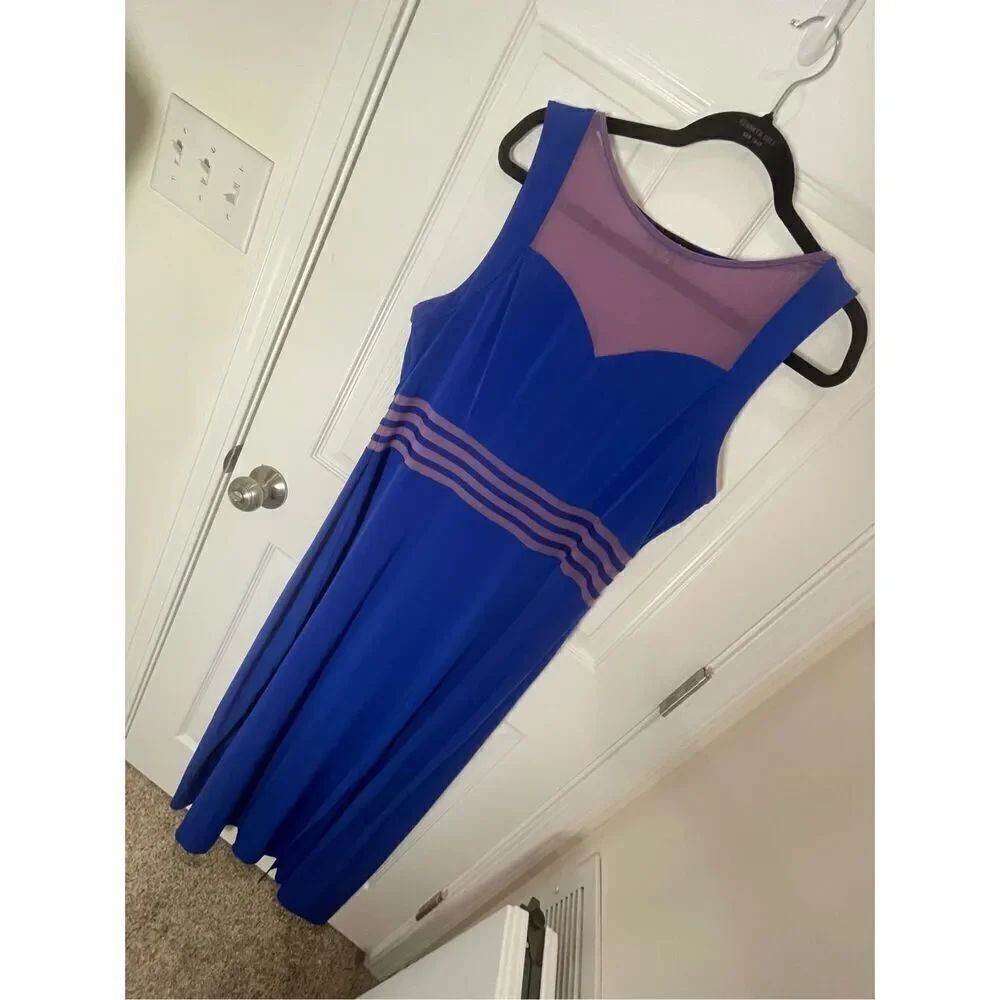 Candalite women’s dress blue size XL maxi
